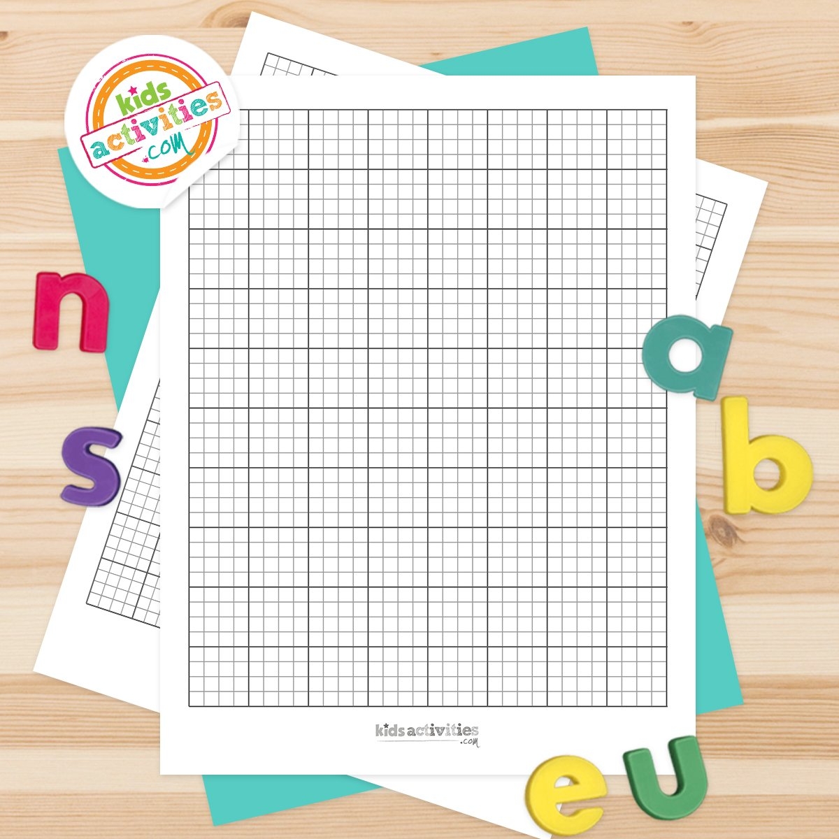 Graph Paper Printable Kids Activities Blog