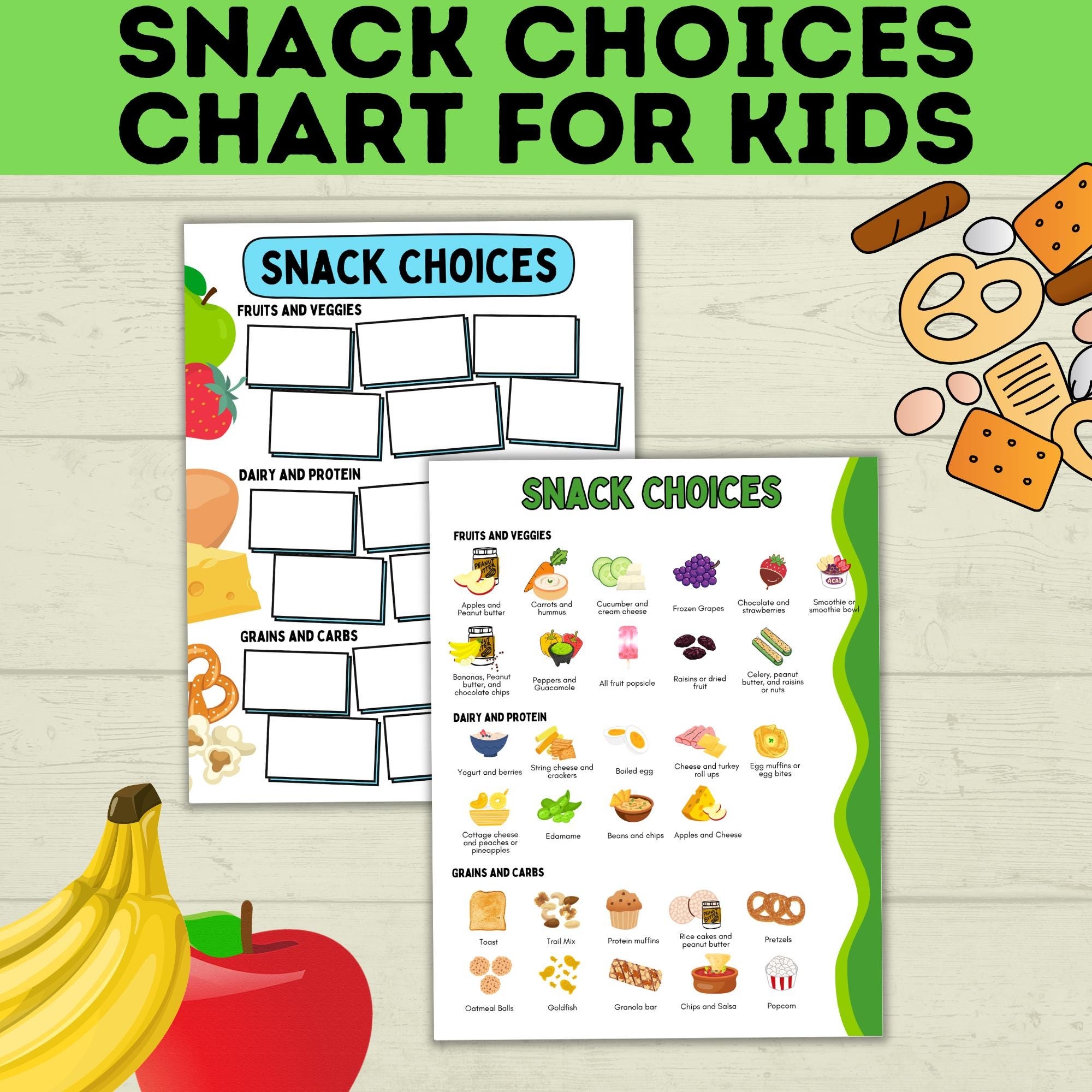 Healthy Choice Chart Printable