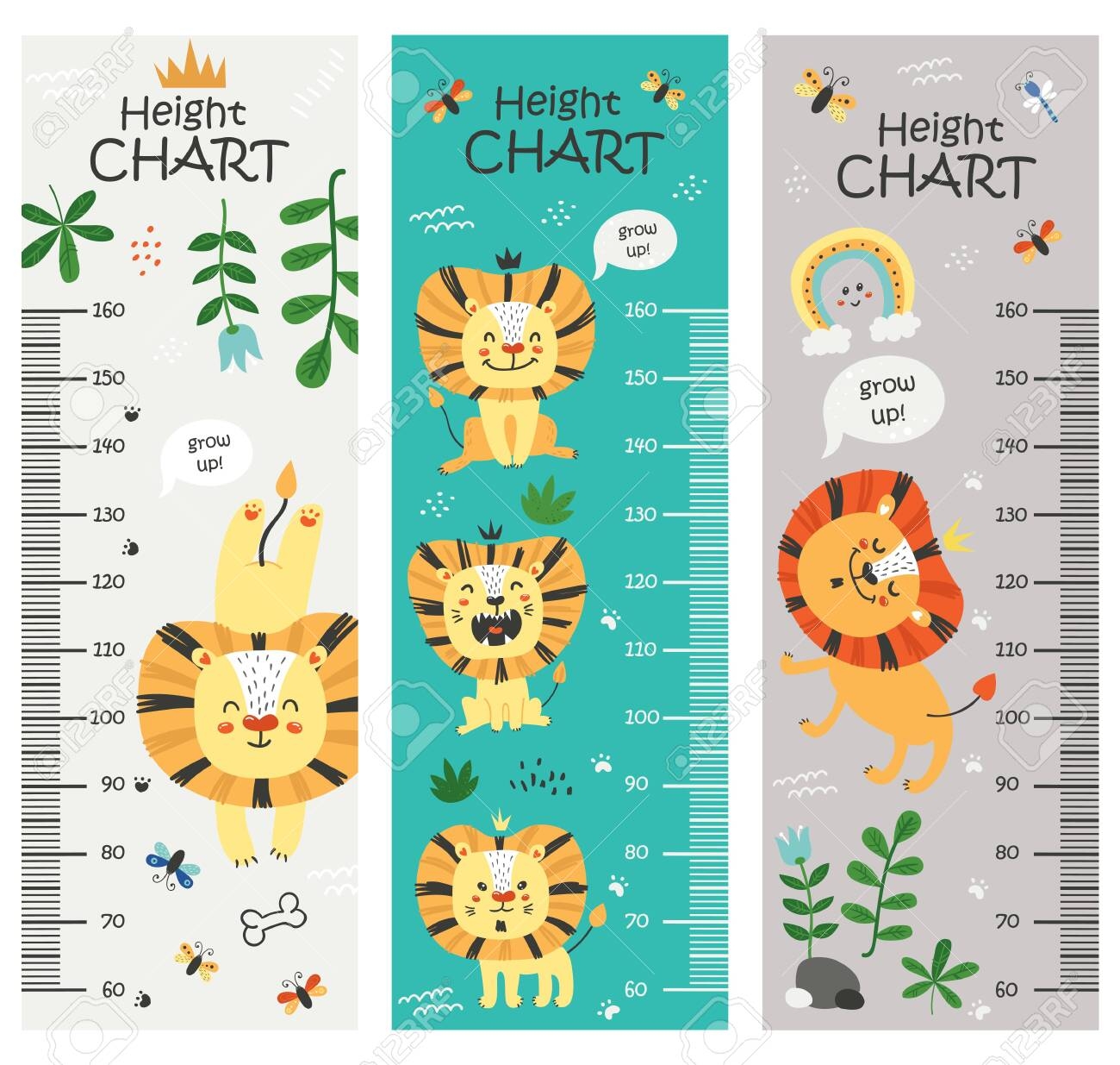 Height Measurement Tool Superhero 79 Wall Growth Ruler Waterproof Canvas Height Chart For Kids