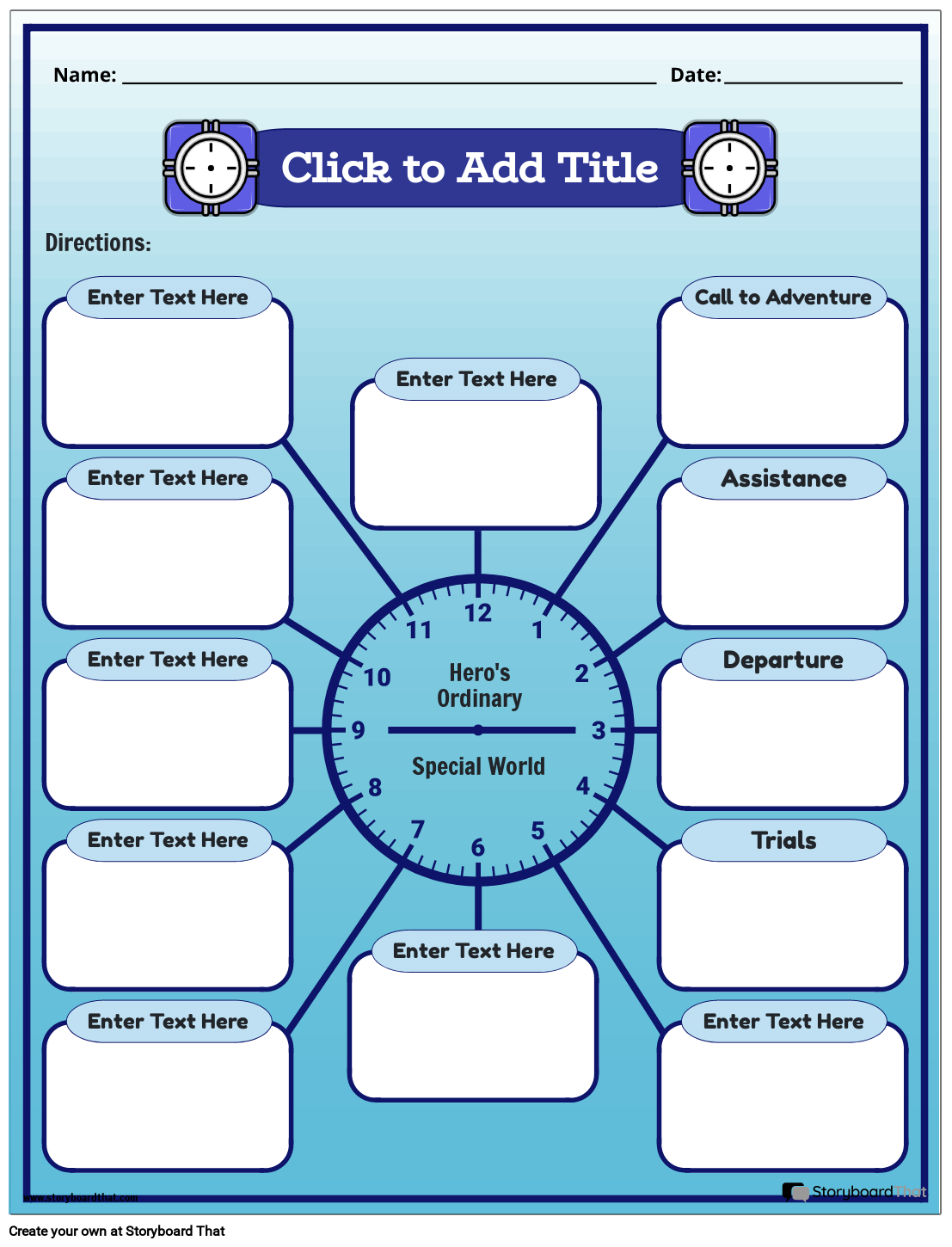 Hero s Journey Worksheets Free Templates By Storyboard That