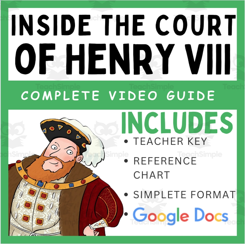 Inside The Court Of Henry VIII 2015 Complete Video Guide By Teach Simple