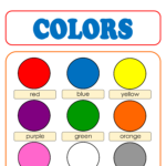 Instant Download Toddler Printable Color Chart By Kateferreros Raket PH
