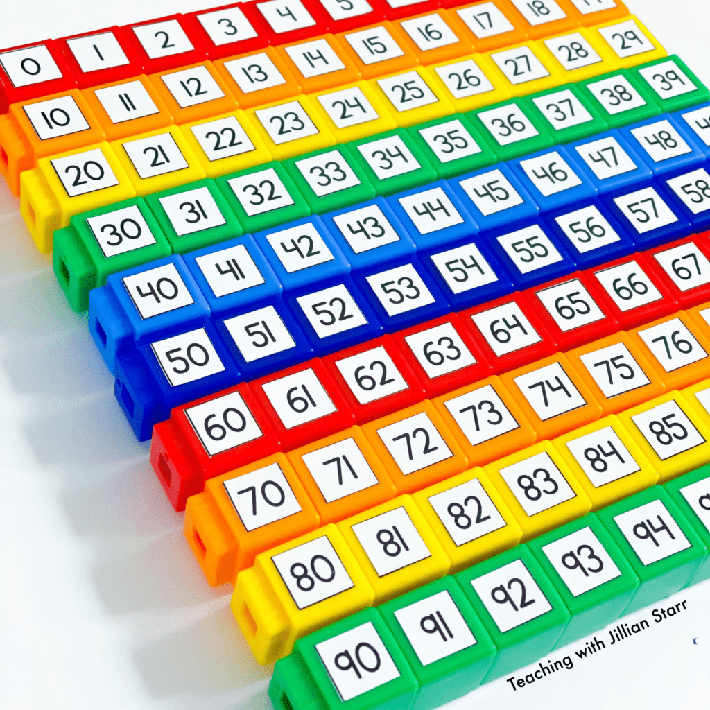 Introducing The Hundred Chart Teaching With Jillian Starr