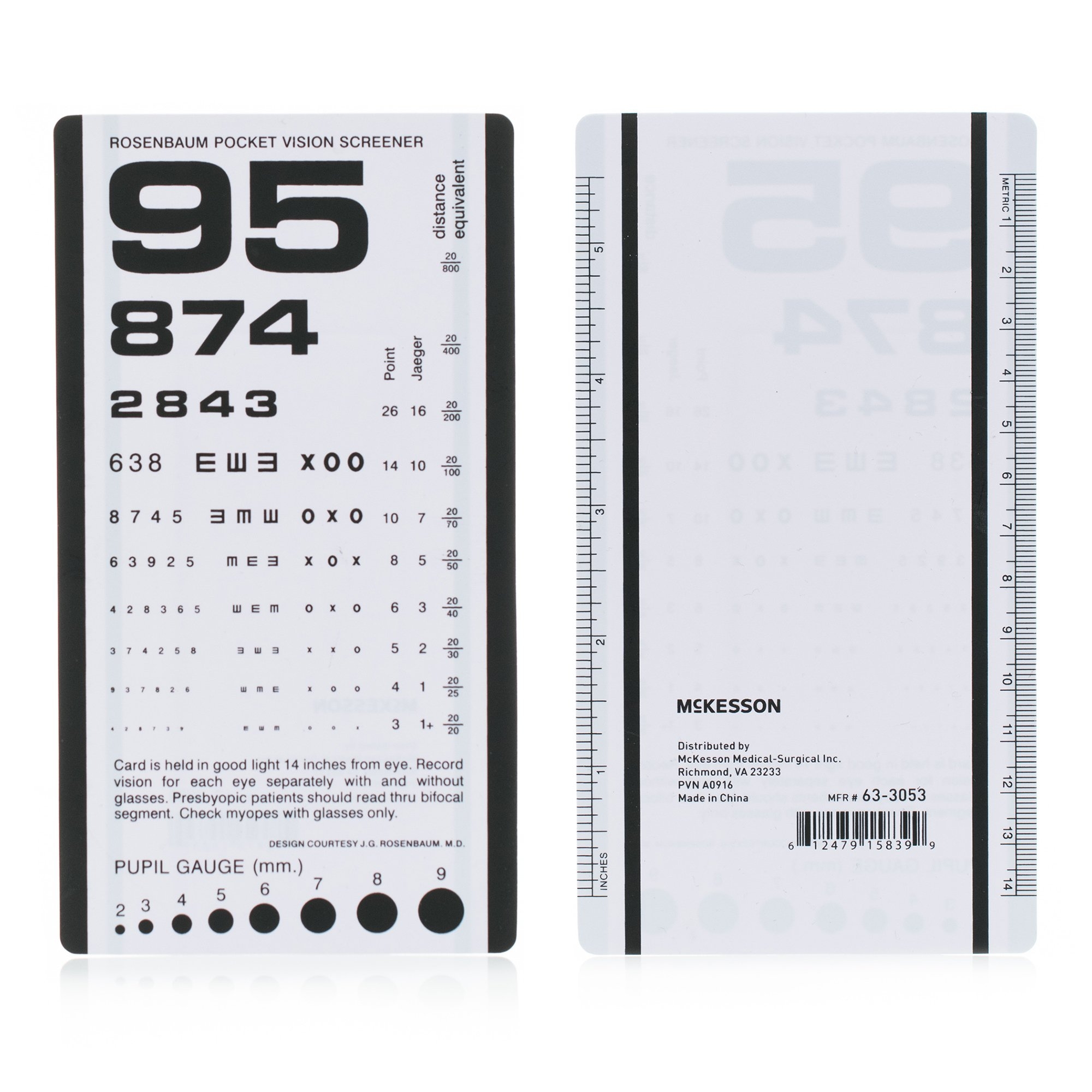 Ishihara Color Test Book Jaeger Eye Chart Handheld Near Vision Tester 4 75 x7 Laminated Color Blind Book