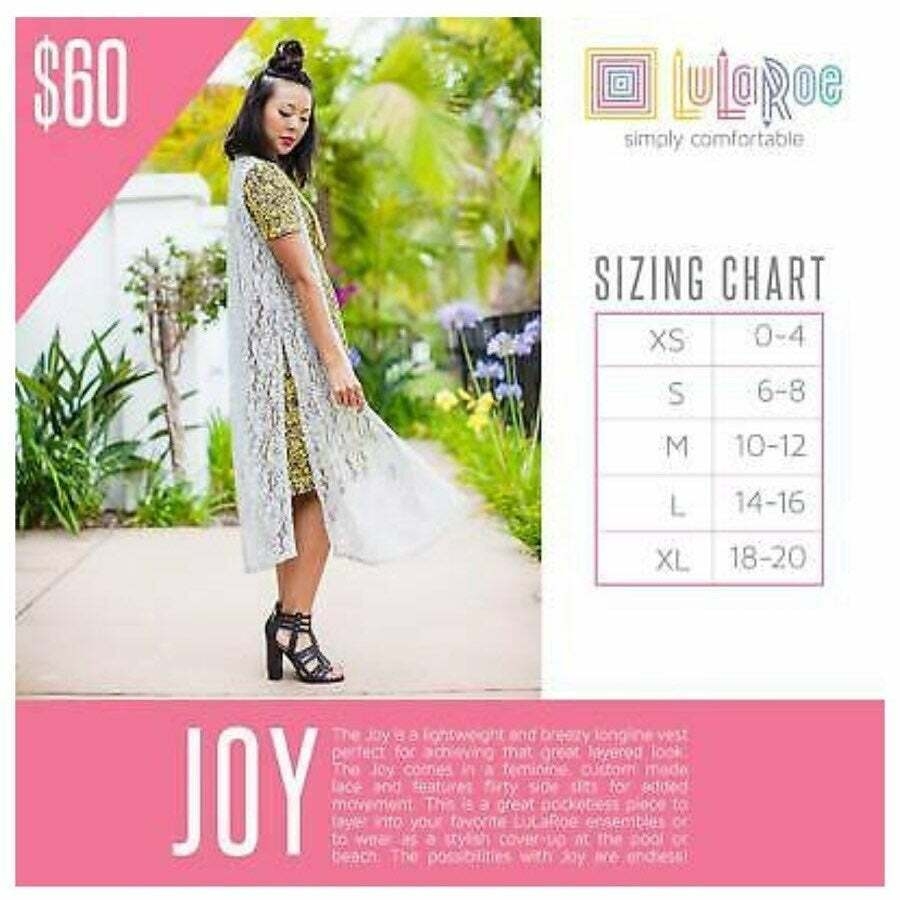 LuLaRoe Joy In Sizes XS S M L New With Tags EBay LuLaRoe Joy In Sizes XS S M L New With Tags EBay