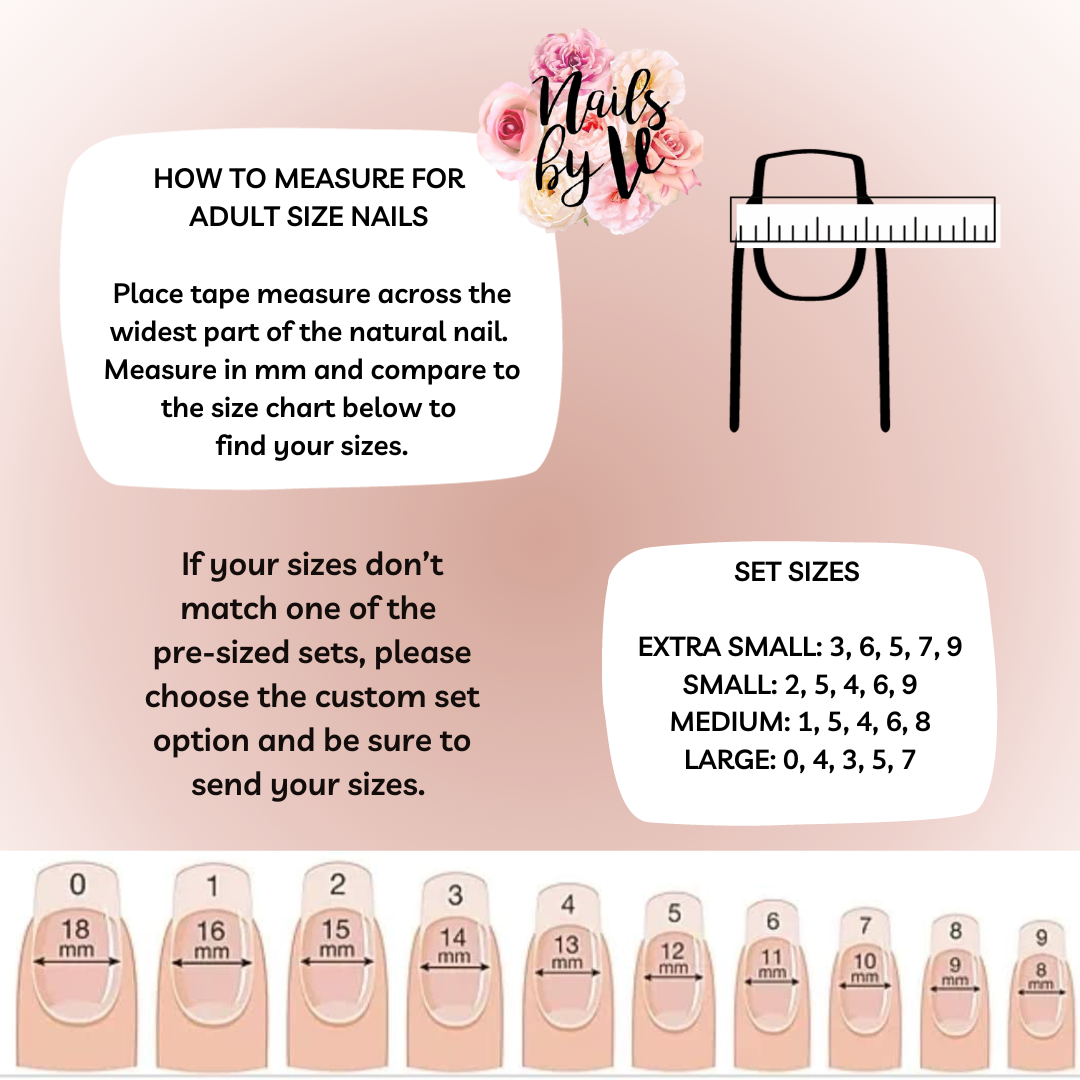 Matte Red Snake Print Press on Nail Set Nails By V