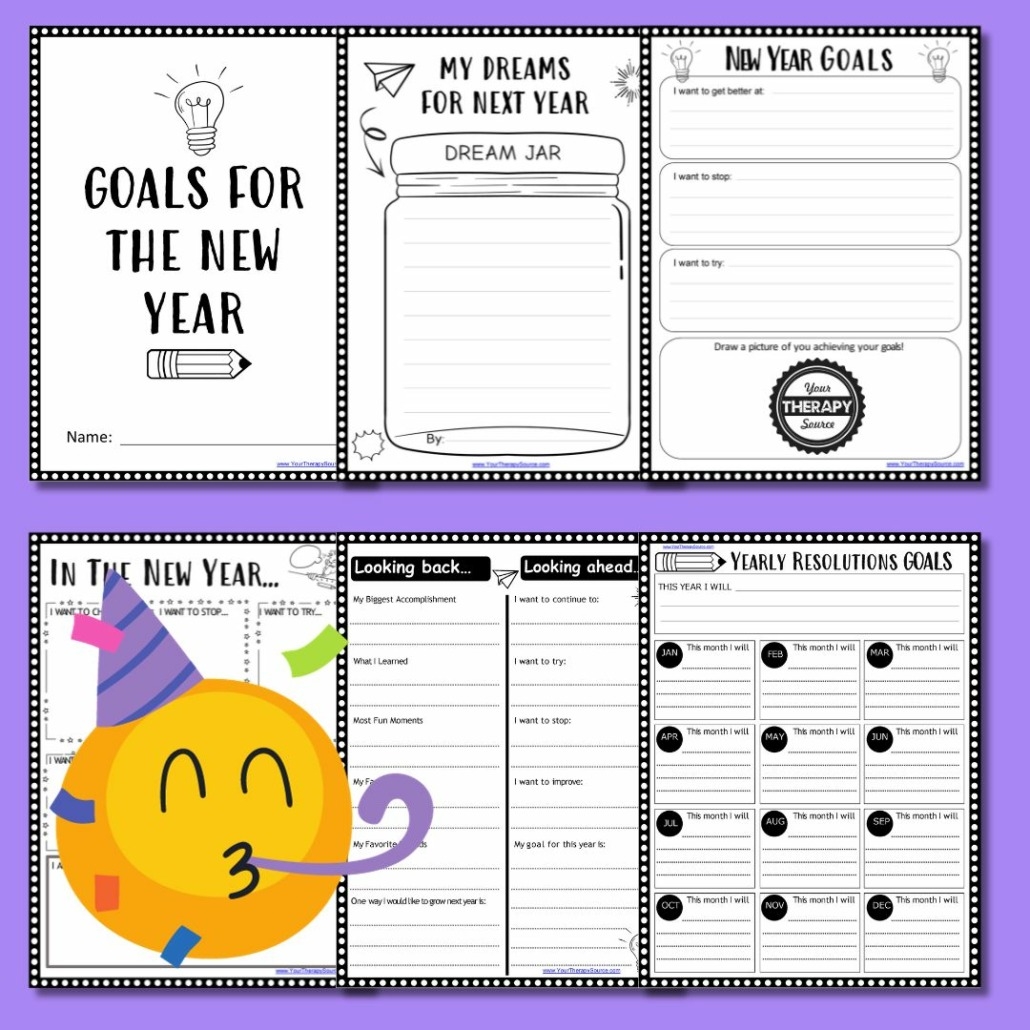 Printable New Year Resolution Chart Printable New Year Resolution Chart
