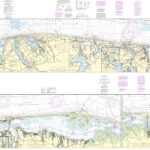 NOAA Nautical Chart 12324 Intracoastal Waterway Sandy Hook To Little Egg Harbor