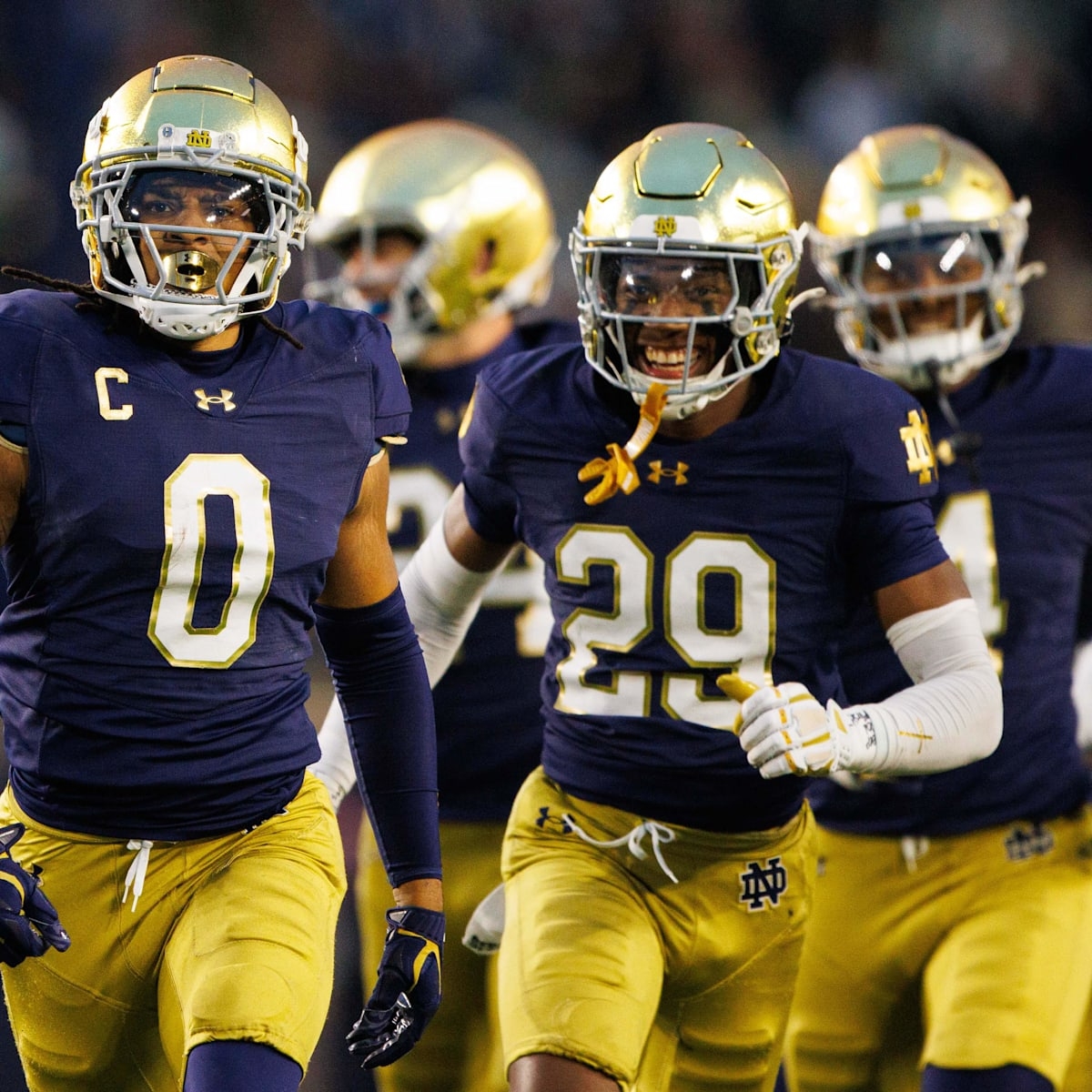 Notre Dame Football Releases Depth Chart For Unbeaten Army Showdown