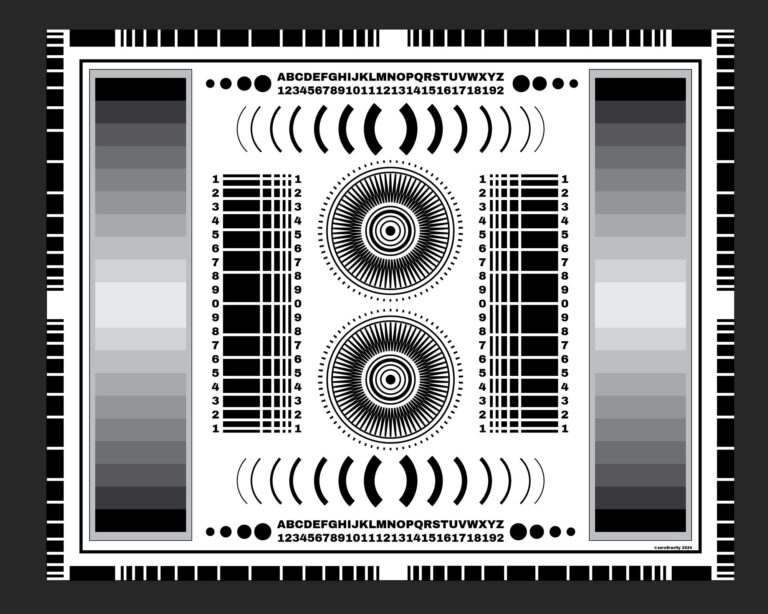 Photographers Focus Chart Digital Print Instant Digital Download Focus Camera Lens Correction Lens Nikon Canon Sony Videography Video Etsy