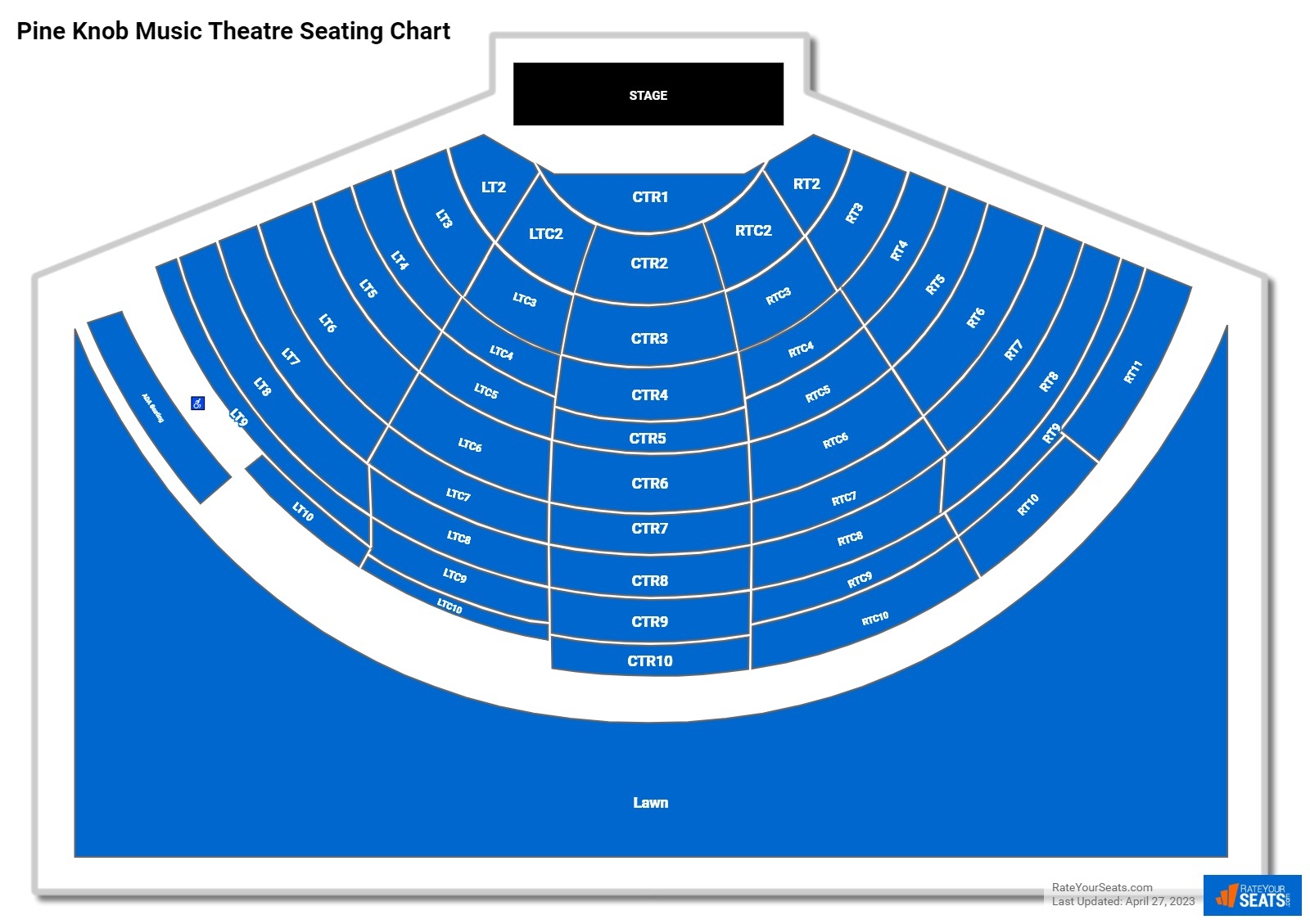 Pine Knob Music Theatre Seating Chart RateYourSeats Pine Knob Music Theatre Seating Chart RateYourSeats