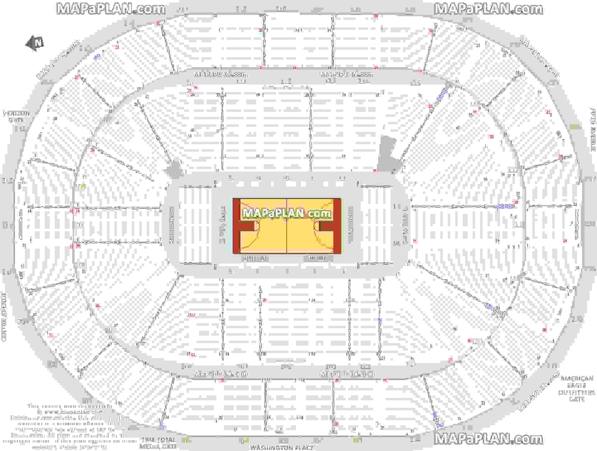 Ppg Paints Arena Printable Seating Chart