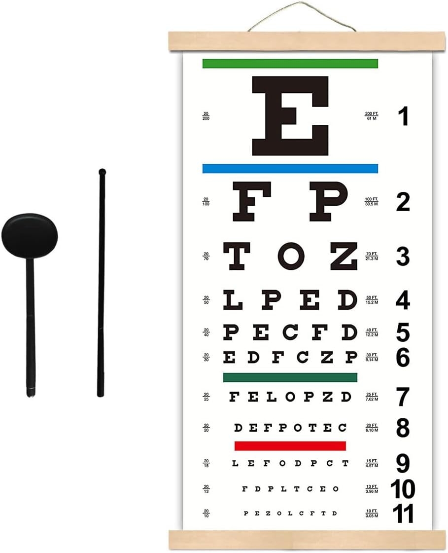 Snellen Chart With Color Printable