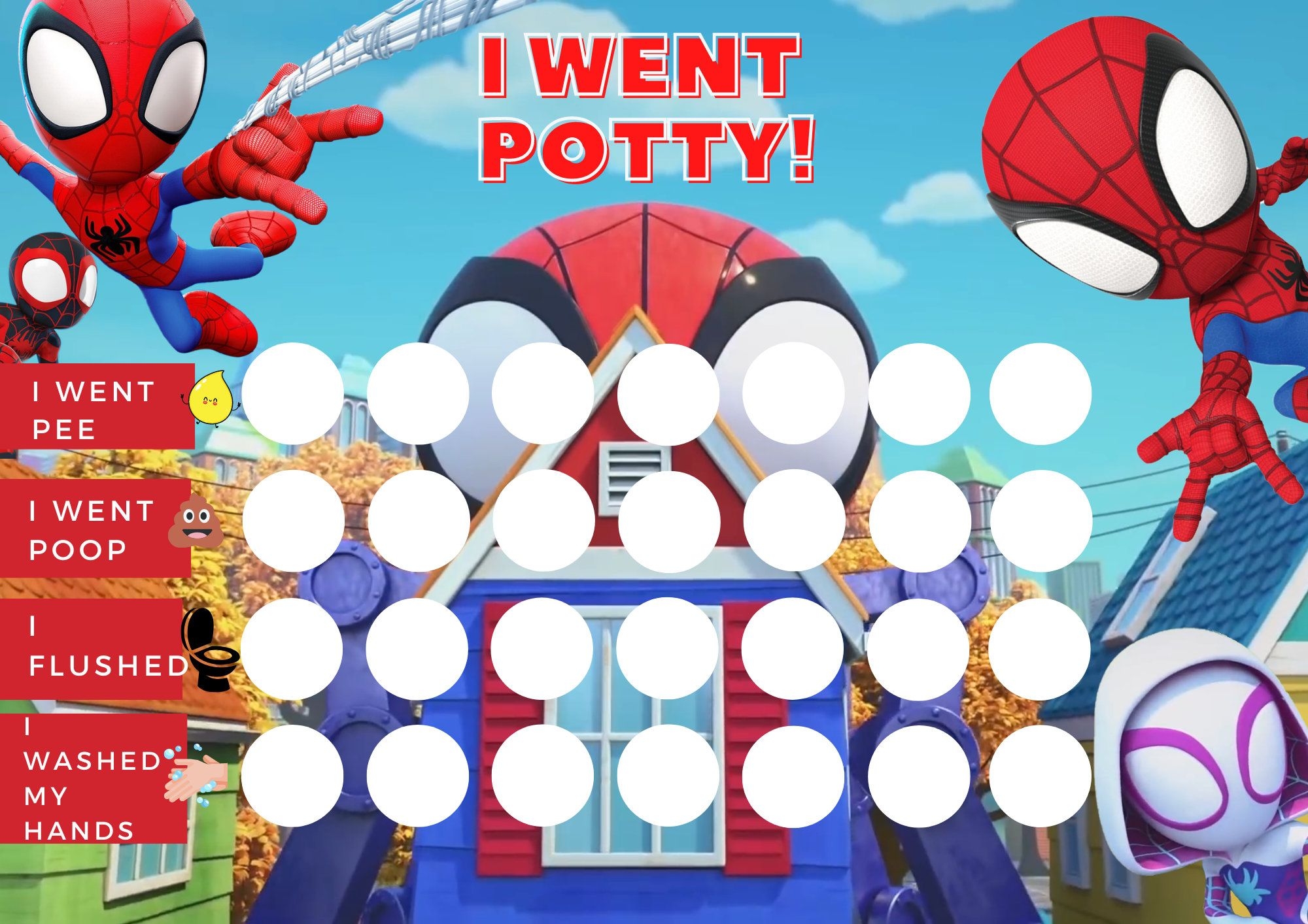 Potty Training Chart Spidey Potty Reward Chart Spidey And His Amazing Friends Toddler Reward Chart Potty Training Sticker Chart Spiderman Stickers Potty Training Chart Spidey Potty Reward Chart Spidey And His Amazing Friends Toddler Reward Chart Potty Training Sticker Chart Spiderman Stickers