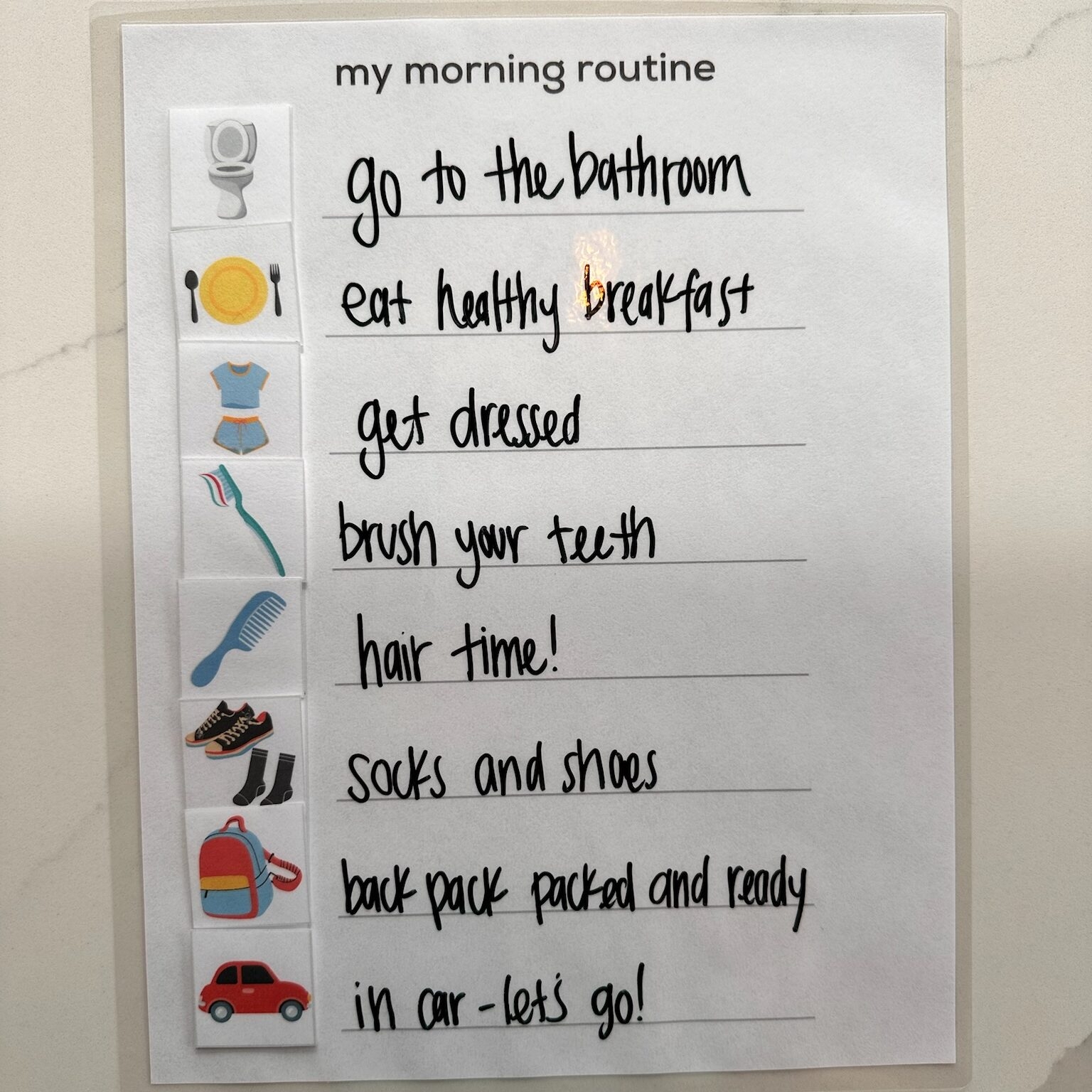 Preparing And Using Your Printable Routines For ADHD Kids Thechildhoodcollective