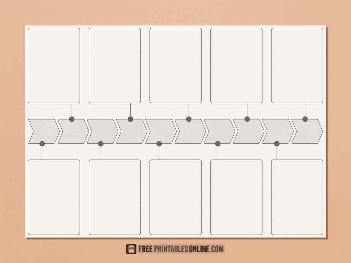 Printable Blank Timeline Charts Printable Blank Timeline Charts