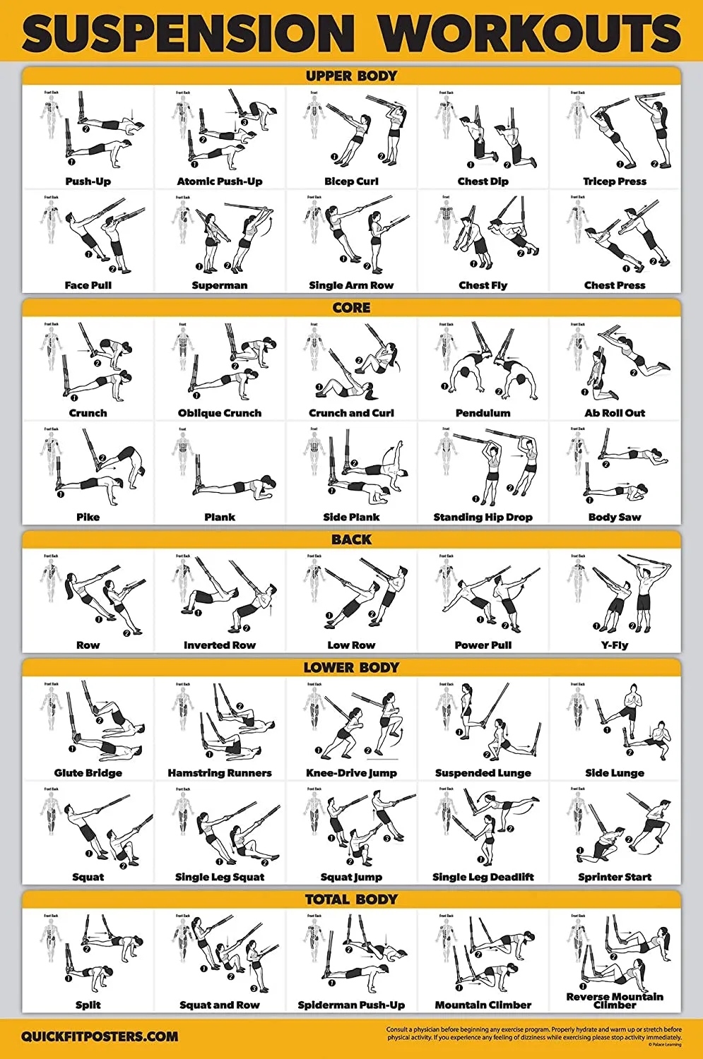 Barbell Workout Chart Printable