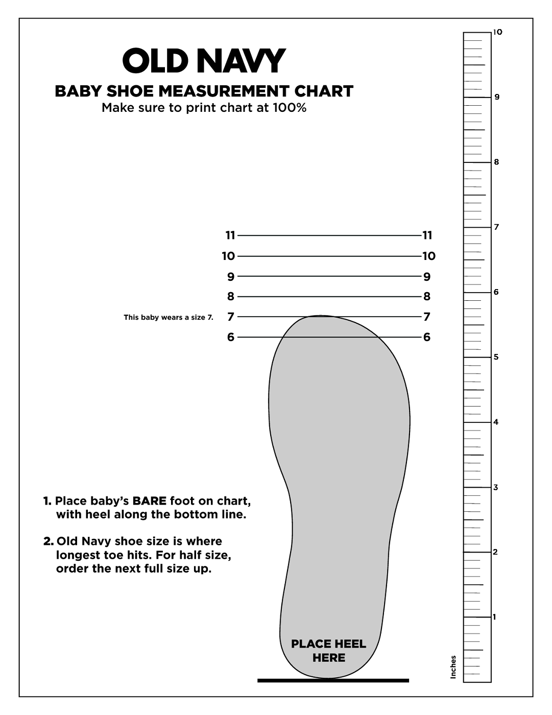Printable Children 039 s Foot Size Chart Zappos Children 039 s Shoe Size Width Chart Printable Shoe Width