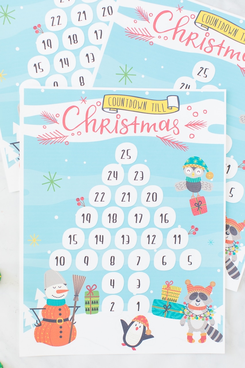 Printable Countdown Chart Printable Countdown Chart