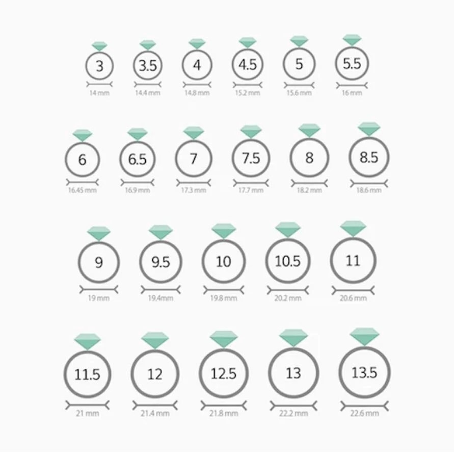 Printable Pandora Ring Size Chart Printable Ring Sizer Pandora Ring Conversion Chart Adventuring