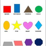 Printable Shapes Chart Home School Learning PDF File Etsy