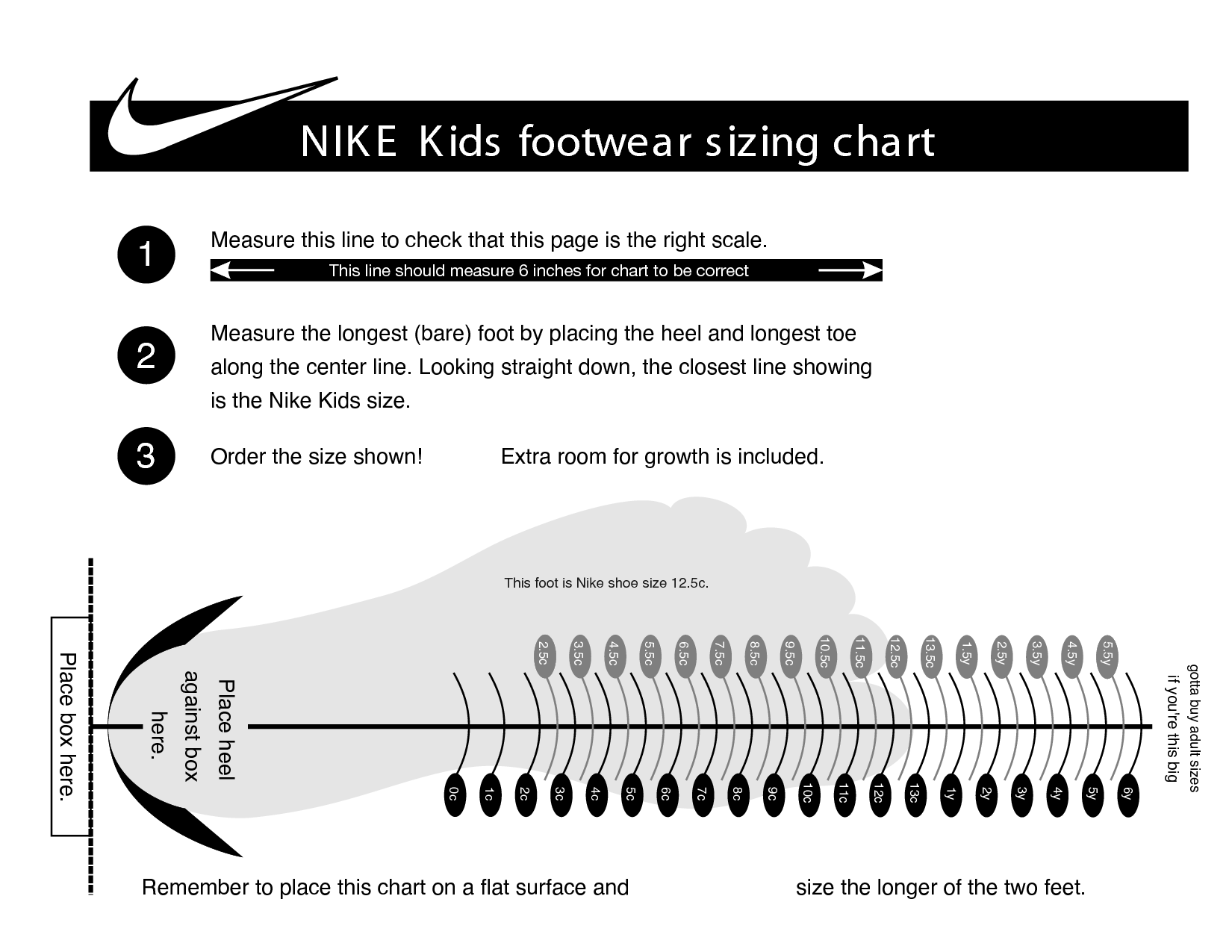 Printable Shoe Youth Shoe Chart Printable Children 039 s Shoe Size Chart According To Age
