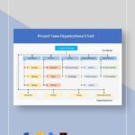 Project Team Organizational Chart Template In Pages PDF Word Google Docs Download Template