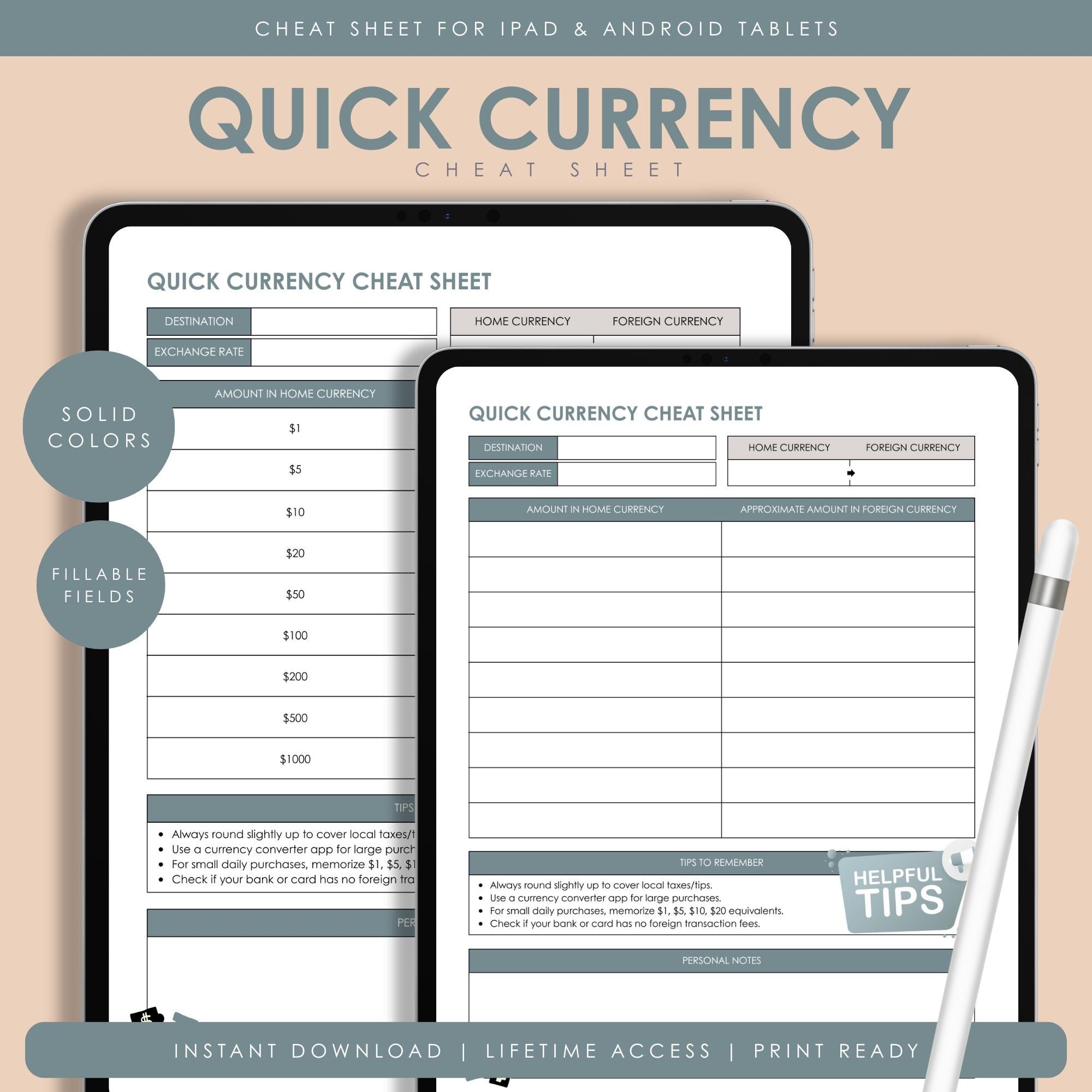 Quick Currency Cheat Sheet Template Fillable PDF Minimalist Travel Currency Converter Printable Foreign Exchange Guide Etsy Quick Currency Cheat Sheet Template Fillable PDF Minimalist Travel Currency Converter Printable Foreign Exchange Guide Etsy
