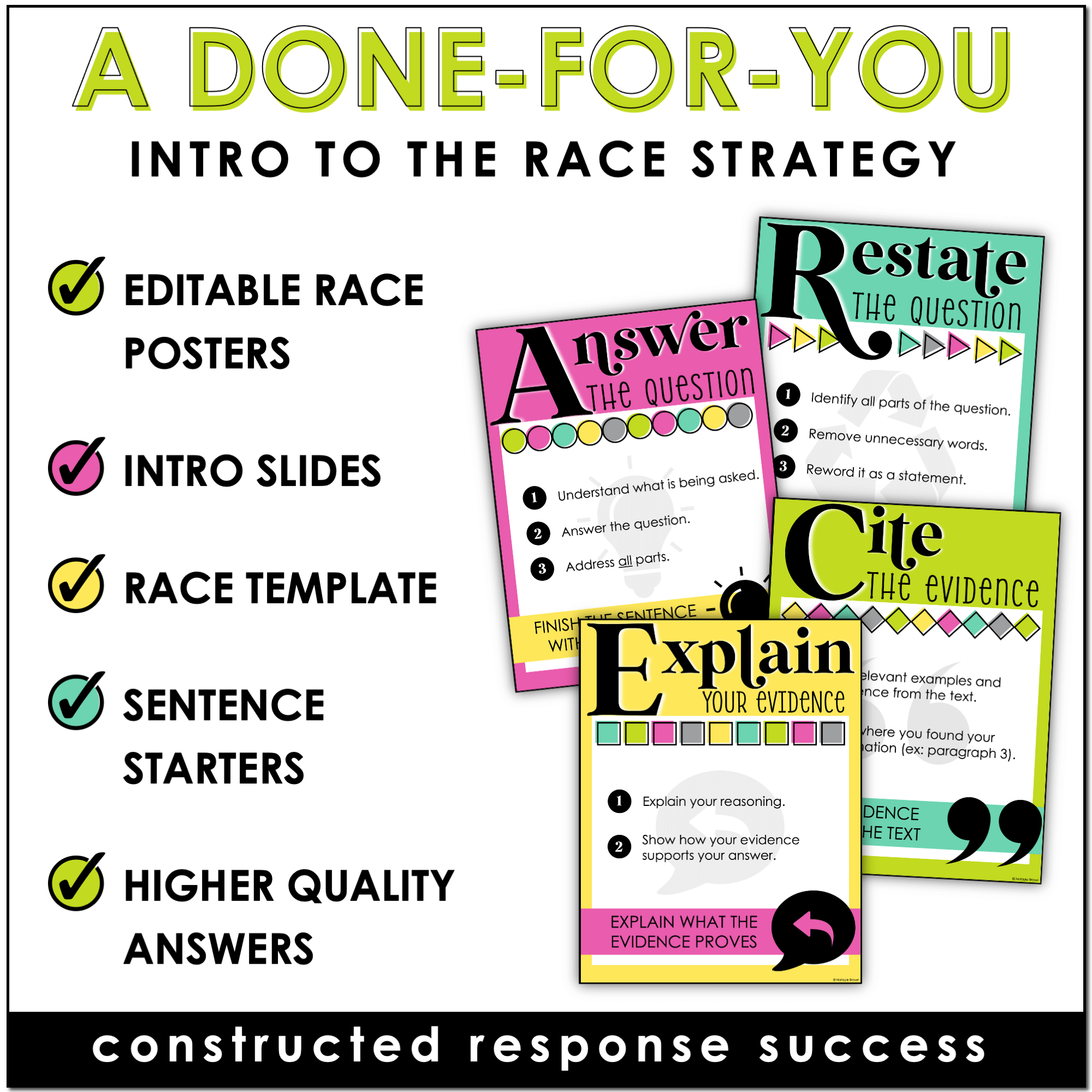 Race Anchor Chart Printable Race Anchor Chart Printable