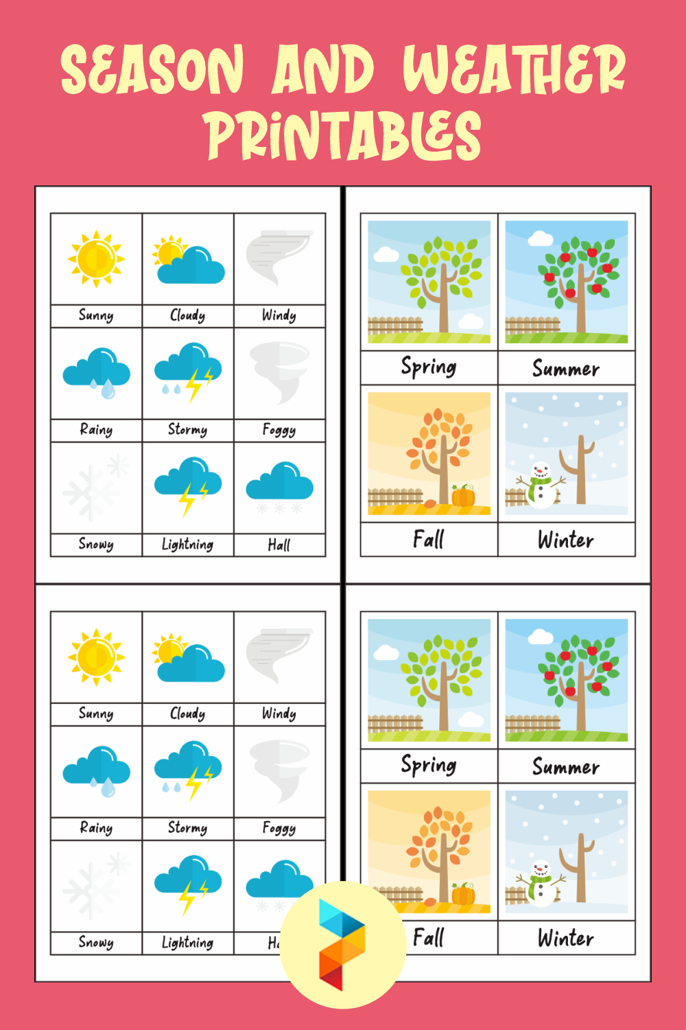 Season And Weather Free 10 Free PDF Printables Printablee Season And Weather Free 10 Free PDF Printables Printablee