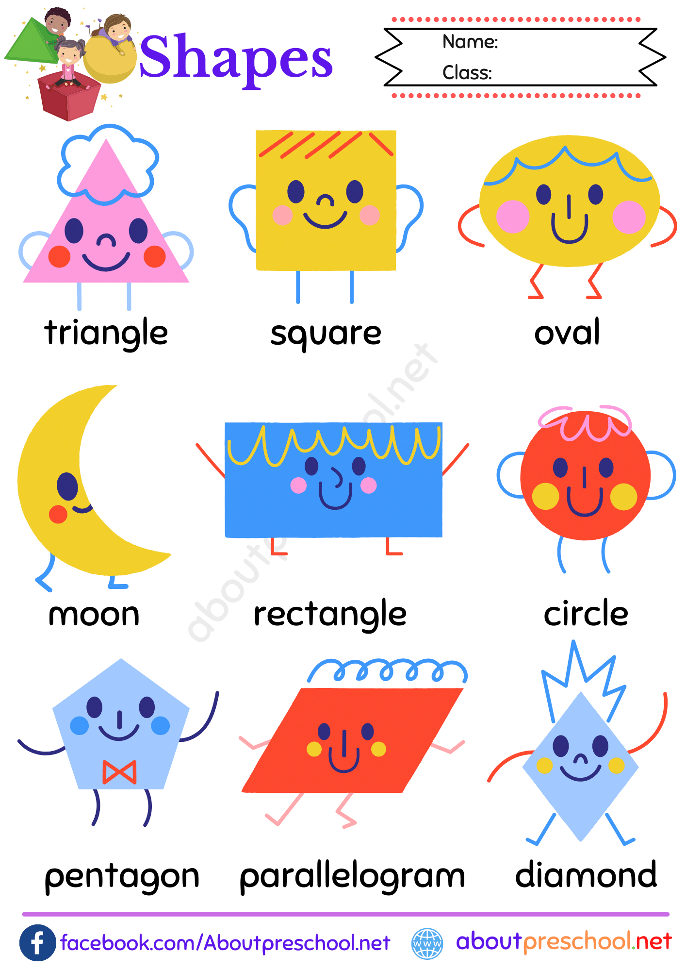 Shapes Chart Archives About Preschool Shapes Chart Archives About Preschool