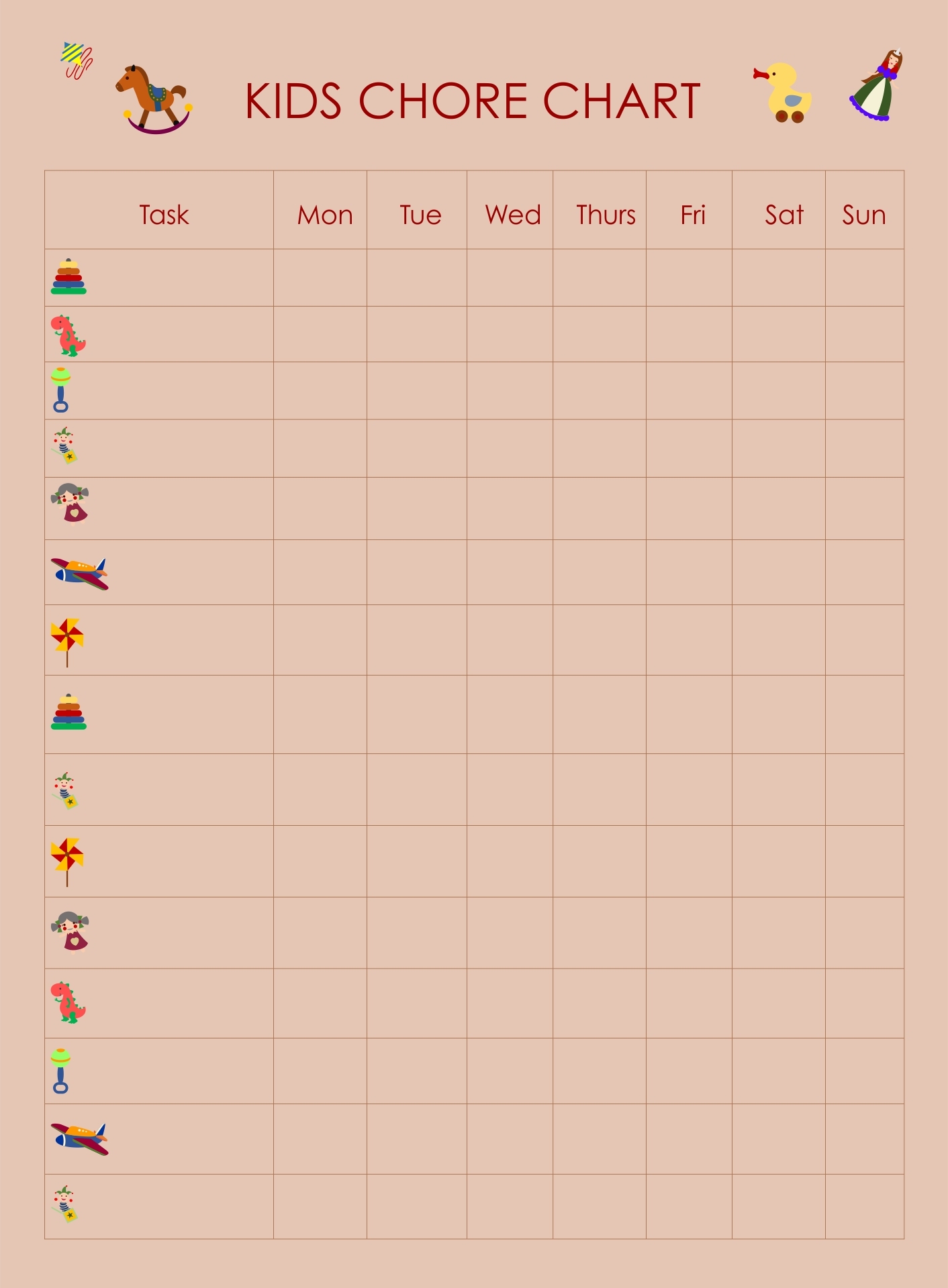 Shark Chore Chart 10 Free PDF Printables Printablee Shark Chore Chart 10 Free PDF Printables Printablee