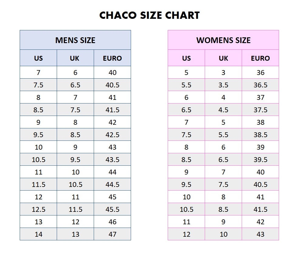 Shoe Size Chart Chaco Printable Sizing Tool Sandals Rubber Men Comfortable And Durable Flip Flops Shoe Size Chart Chaco Printable Sizing Tool Sandals Rubber Men Comfortable And Durable Flip Flops