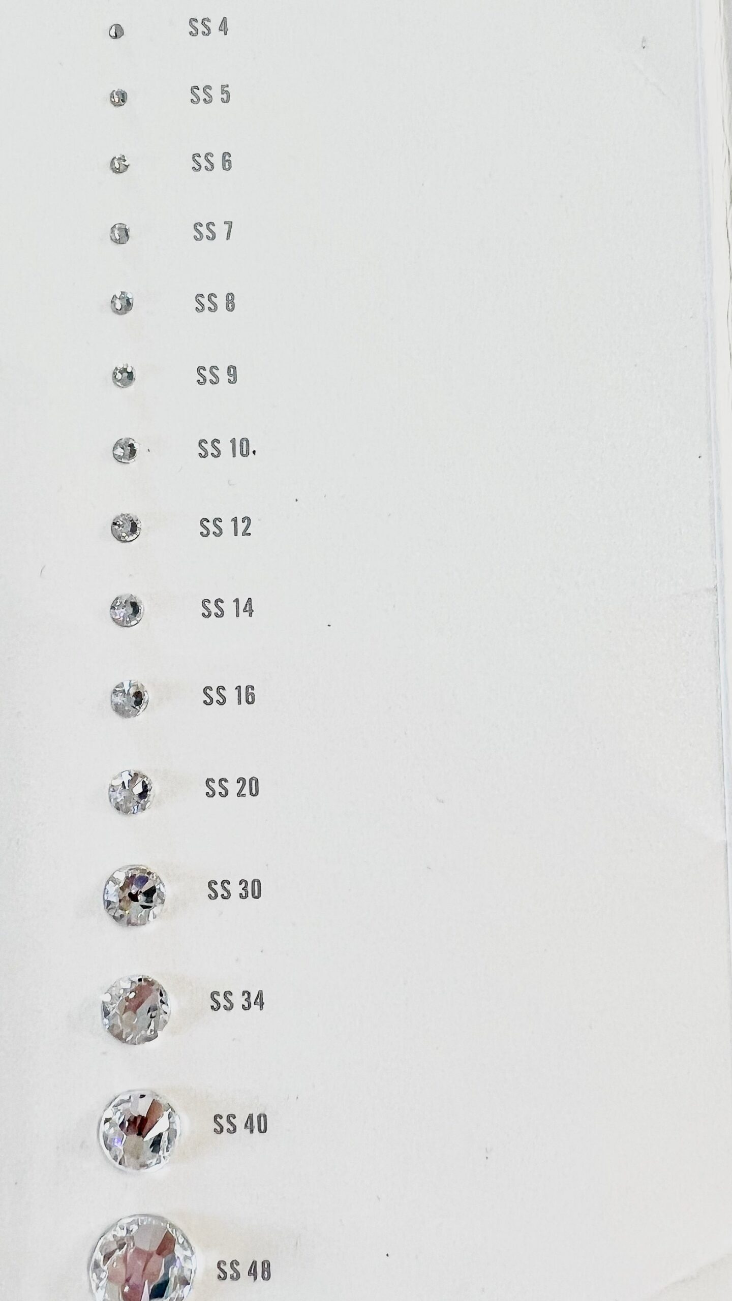 Size 7 SS 2 2mm 2 3mm Austrian Crystal Flat Back Crystal Rhinestone Sold By The Gross 144 Pieces Dance Costume Rhinestone Decorations Etsy