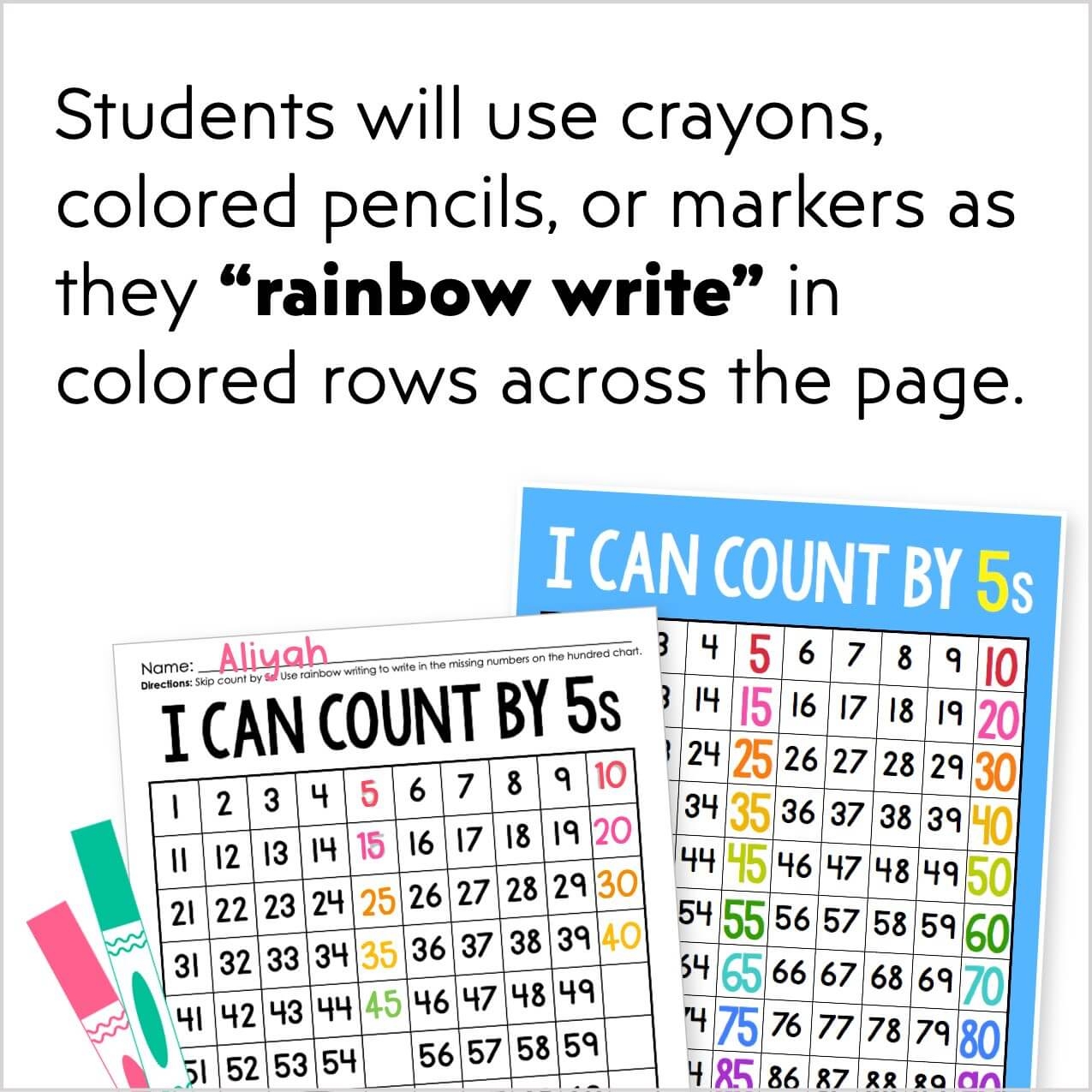 Counting By 2s Printable Chart