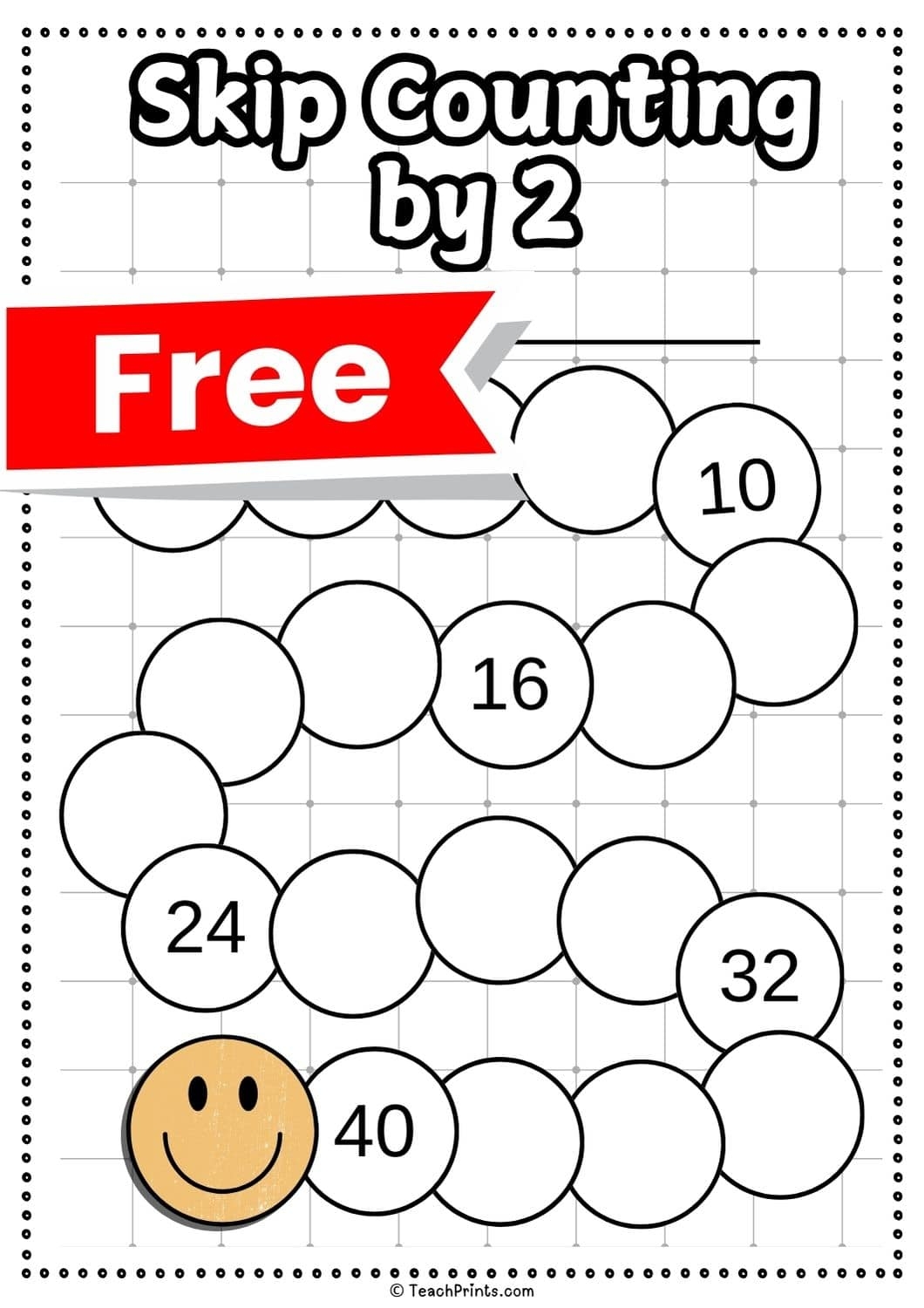 Counting By 2s Chart Printable