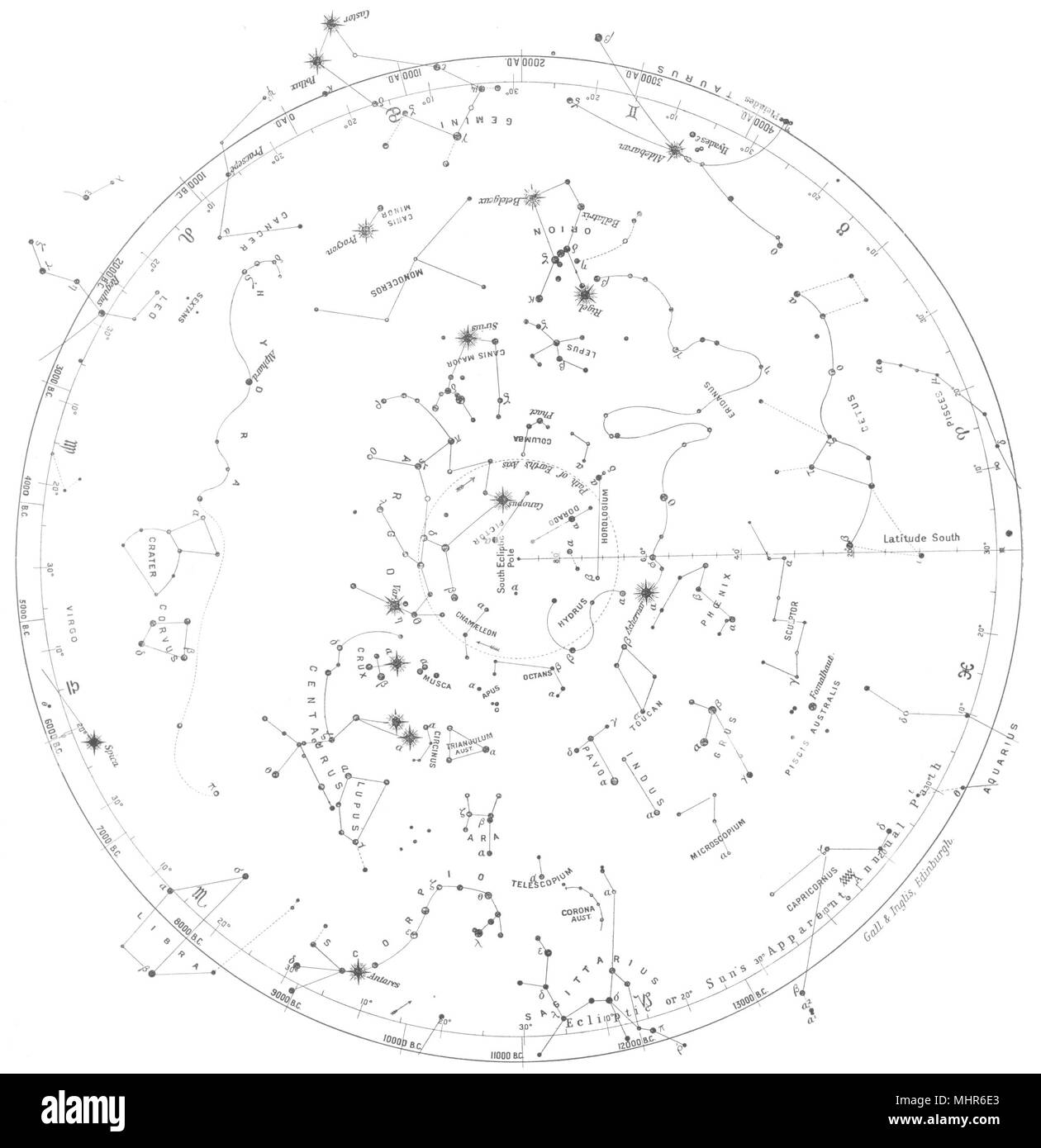 Printable Star Charts Southern Hemisphere
