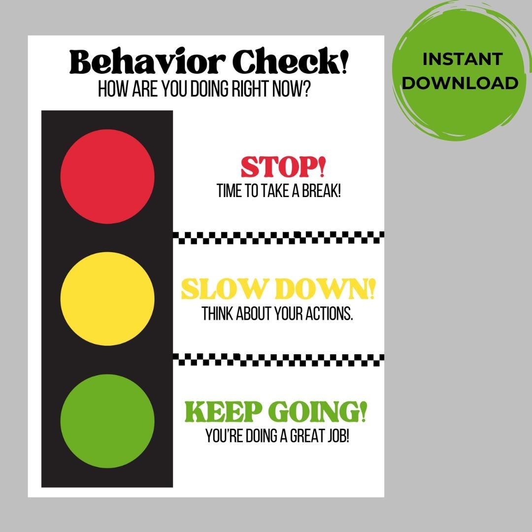 Stop Light Behavior Chart Printable Kids Behavior Chart Behavior Chart Visual Self Behavior Management Visual Classroom Behavior Management Etsy Norway Stop Light Behavior Chart Printable Kids Behavior Chart Behavior Chart Visual Self Behavior Management Visual Classroom Behavior Management Etsy Norway