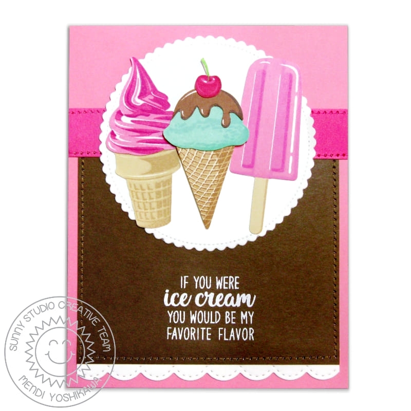 Sunny Studio Stamps Blog Inspiration Week Introducing Two Scoops Perfect Popsicles