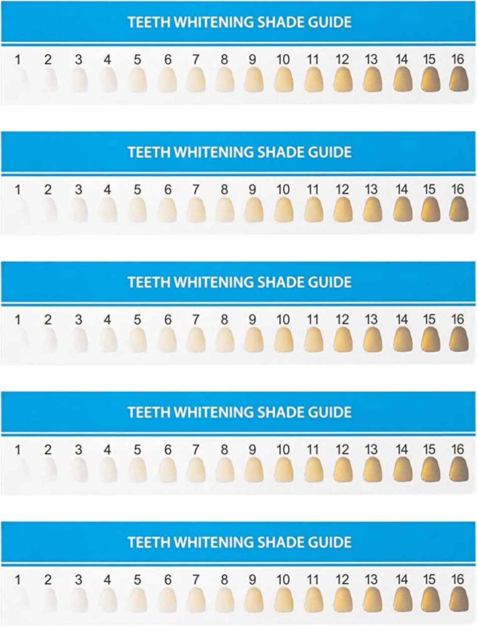 Teeth Whitening Shade Guide Download Printable PDF Templateroller Teeth Whitening Shade Guide Download Printable PDF Templateroller