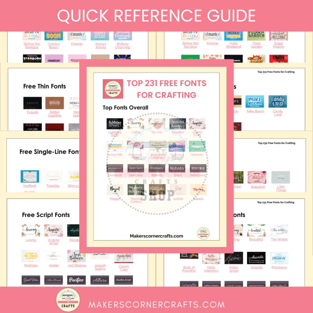The Top 231 Free Fonts For Crafting 2025 