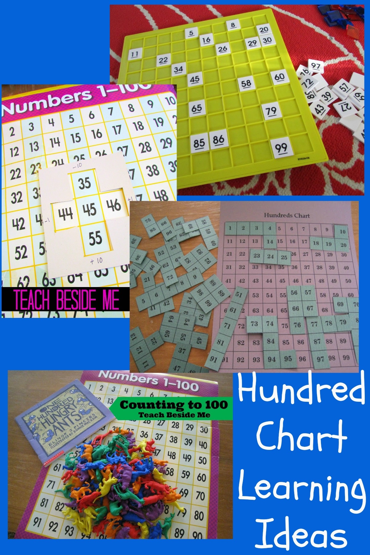 Hundreds Chart Printable With Hands