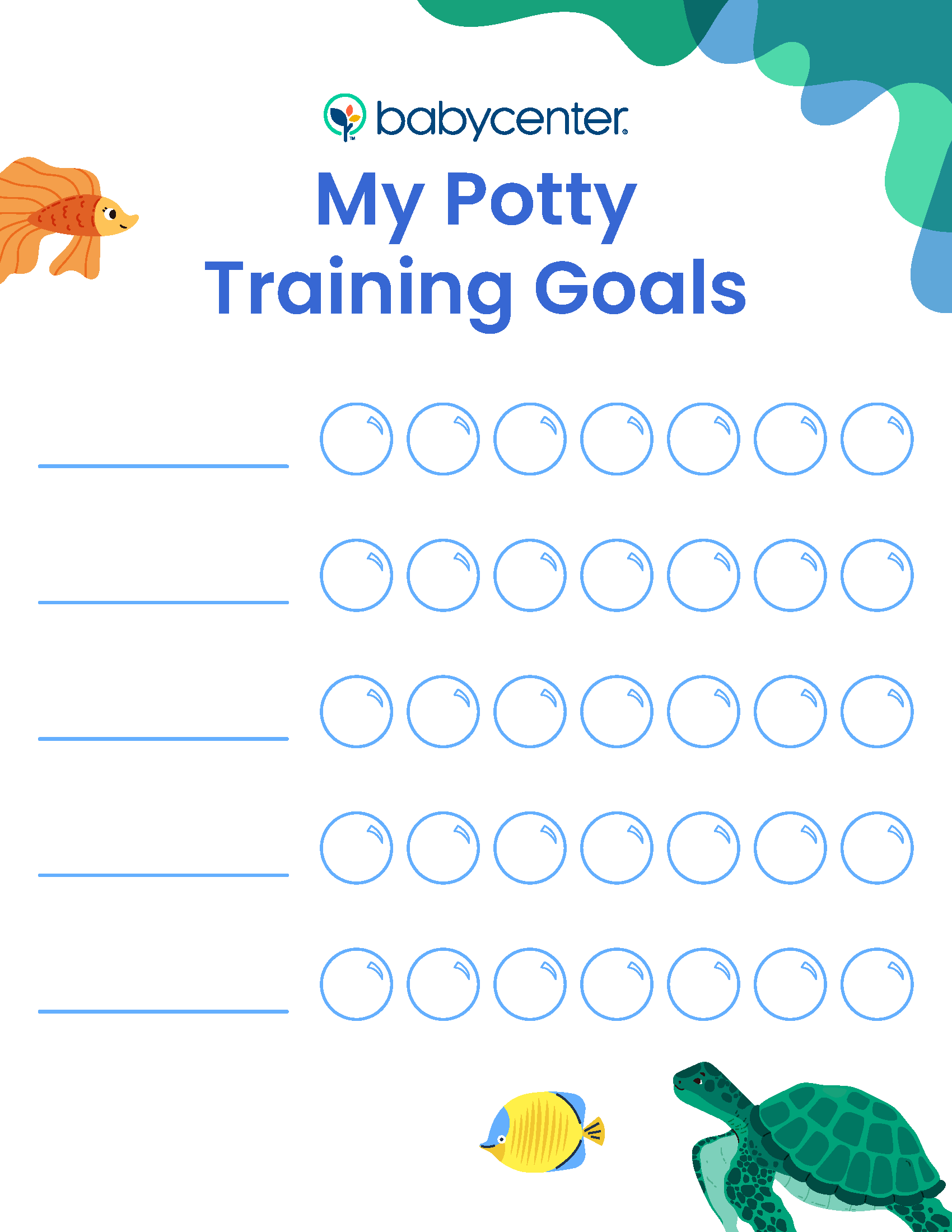 Pinterestpotty Chart Printable