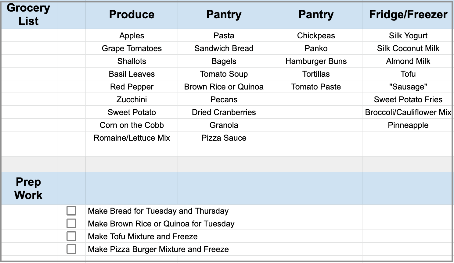 This Monthly Meal Planner Template Will Save You Tons Of Time 