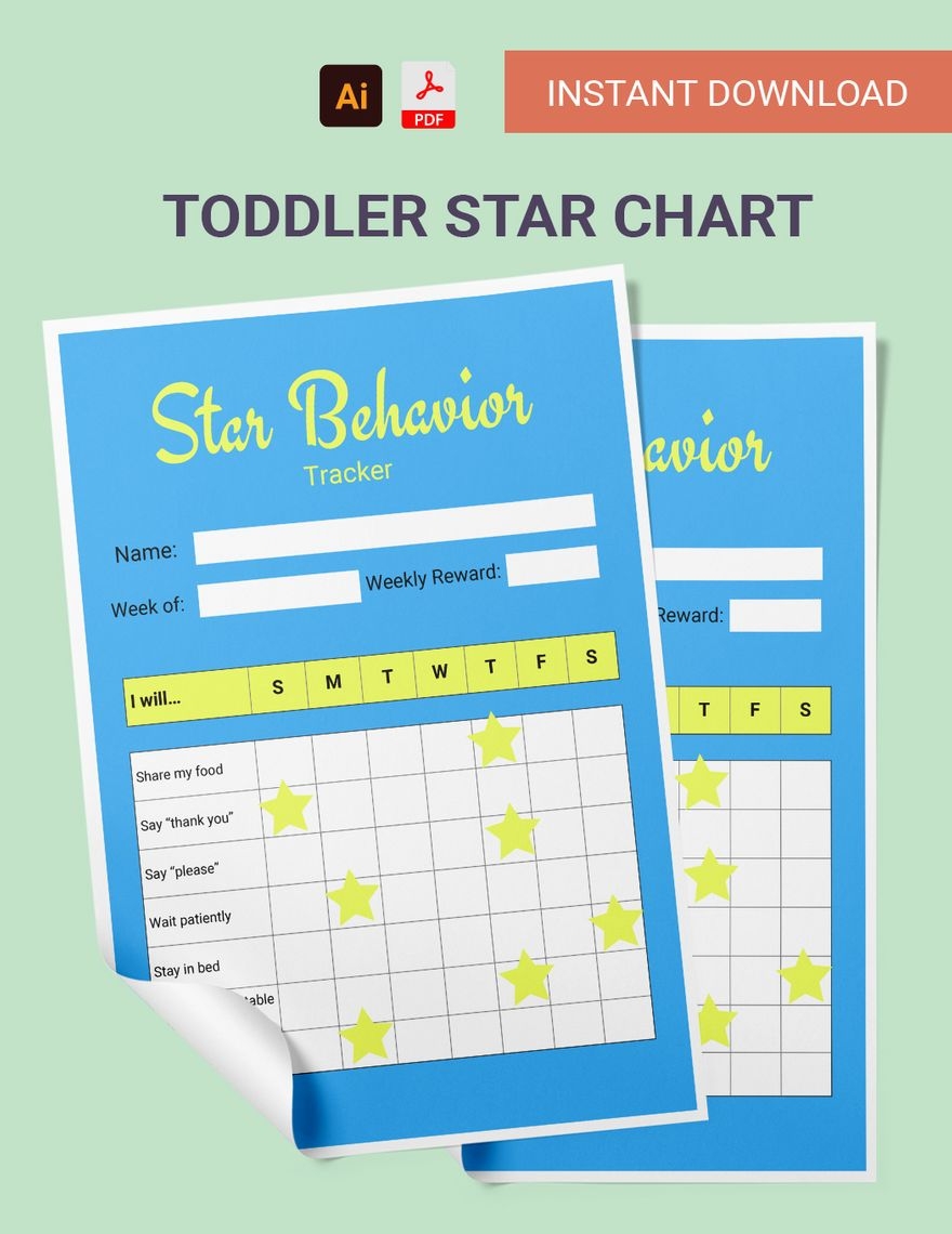 Printable Star Chart Pdf