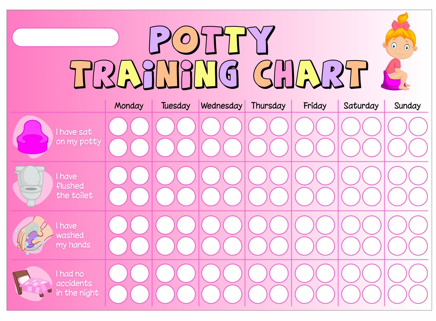Printable Minnie Mouse Reward Chart