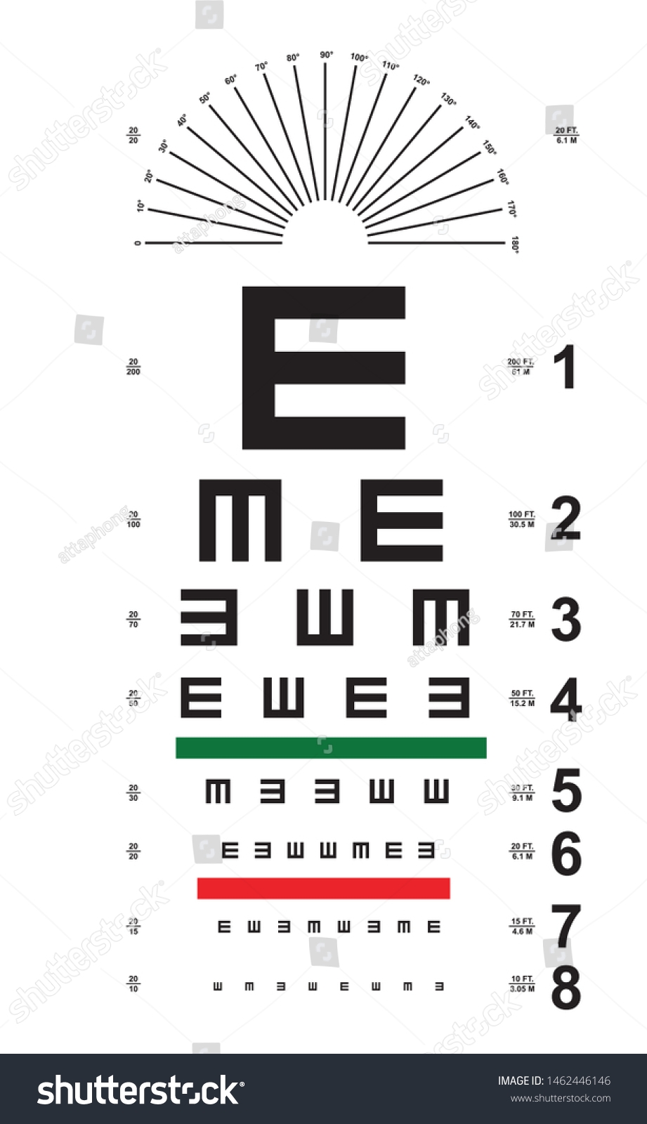 Tumbling E Eye Chart Snellen E Stock Vector Royalty Free 1462446146 Shutterstock Tumbling E Eye Chart Snellen E Stock Vector Royalty Free 1462446146 Shutterstock