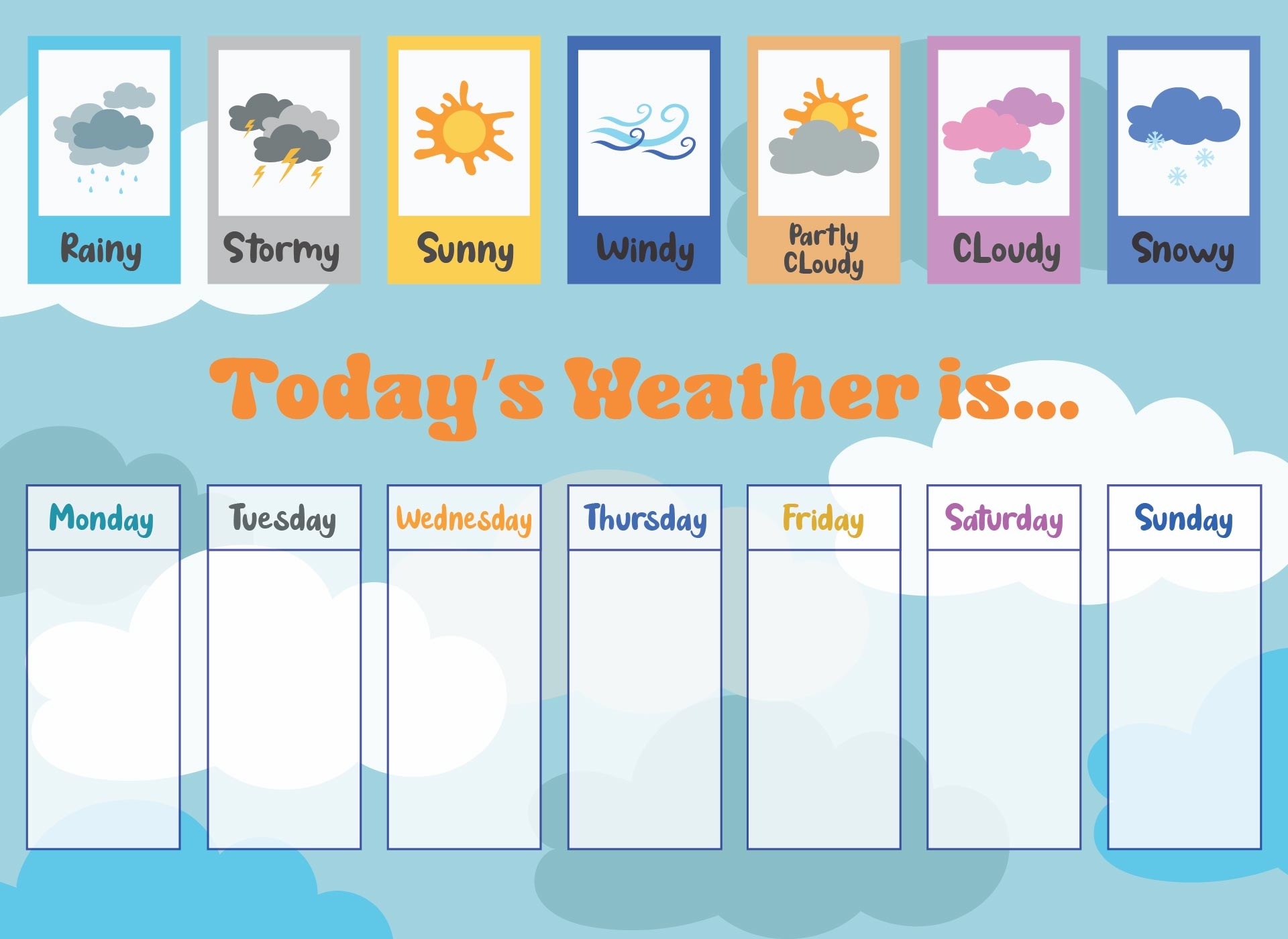 Weather Chart For Kindergarten 10 Free PDF Printables Printablee Weather Chart For Kindergarten 10 Free PDF Printables Printablee