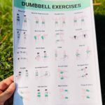 Workout Chart Printable Dumbbell Workout Routine Pdf Free Printable Gym Routine Exercise Chart Printable Dumbbell