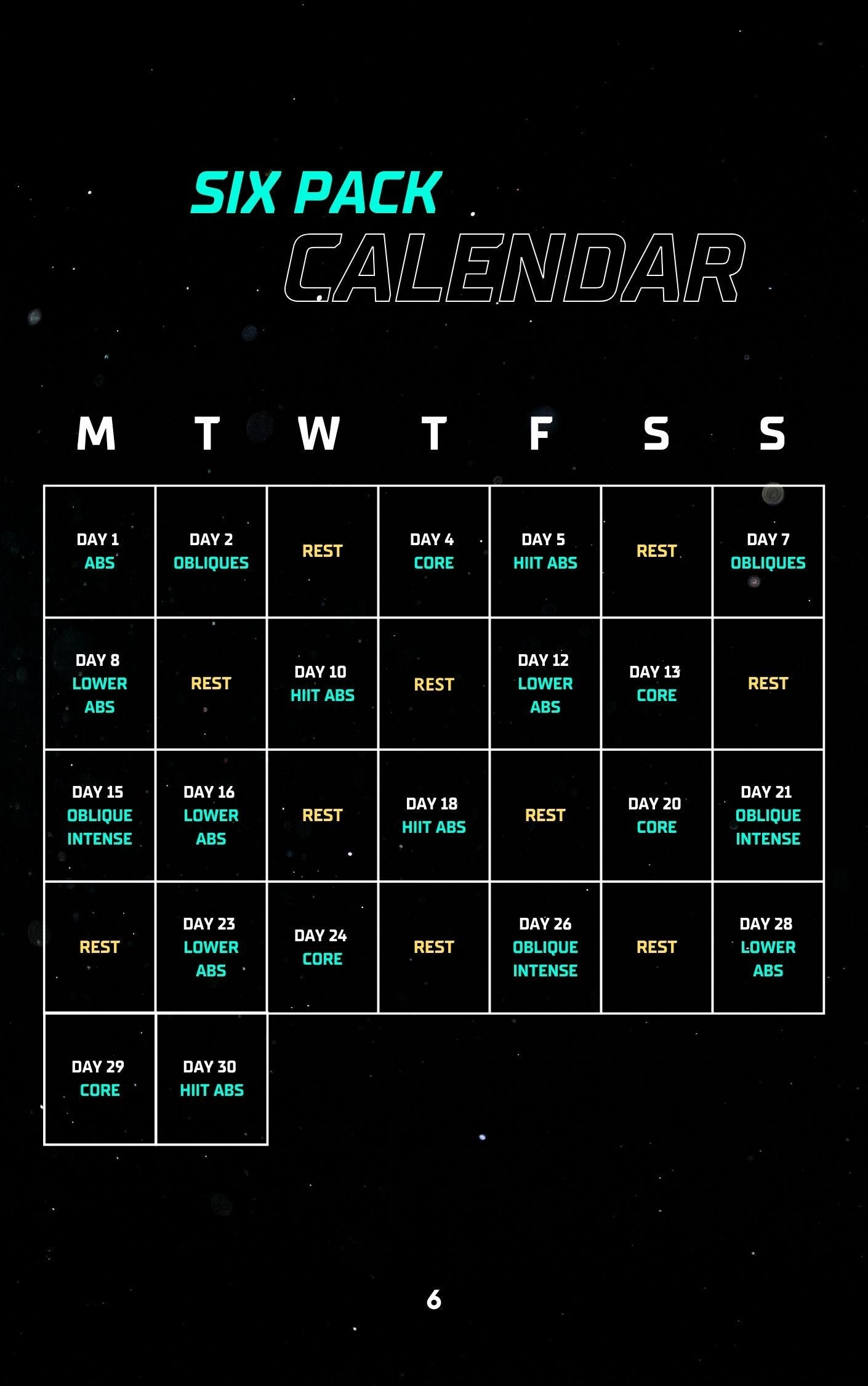 Printable Planet Fitness Workout Charts